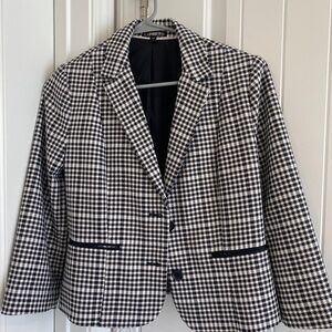 Express blazer houndstooth